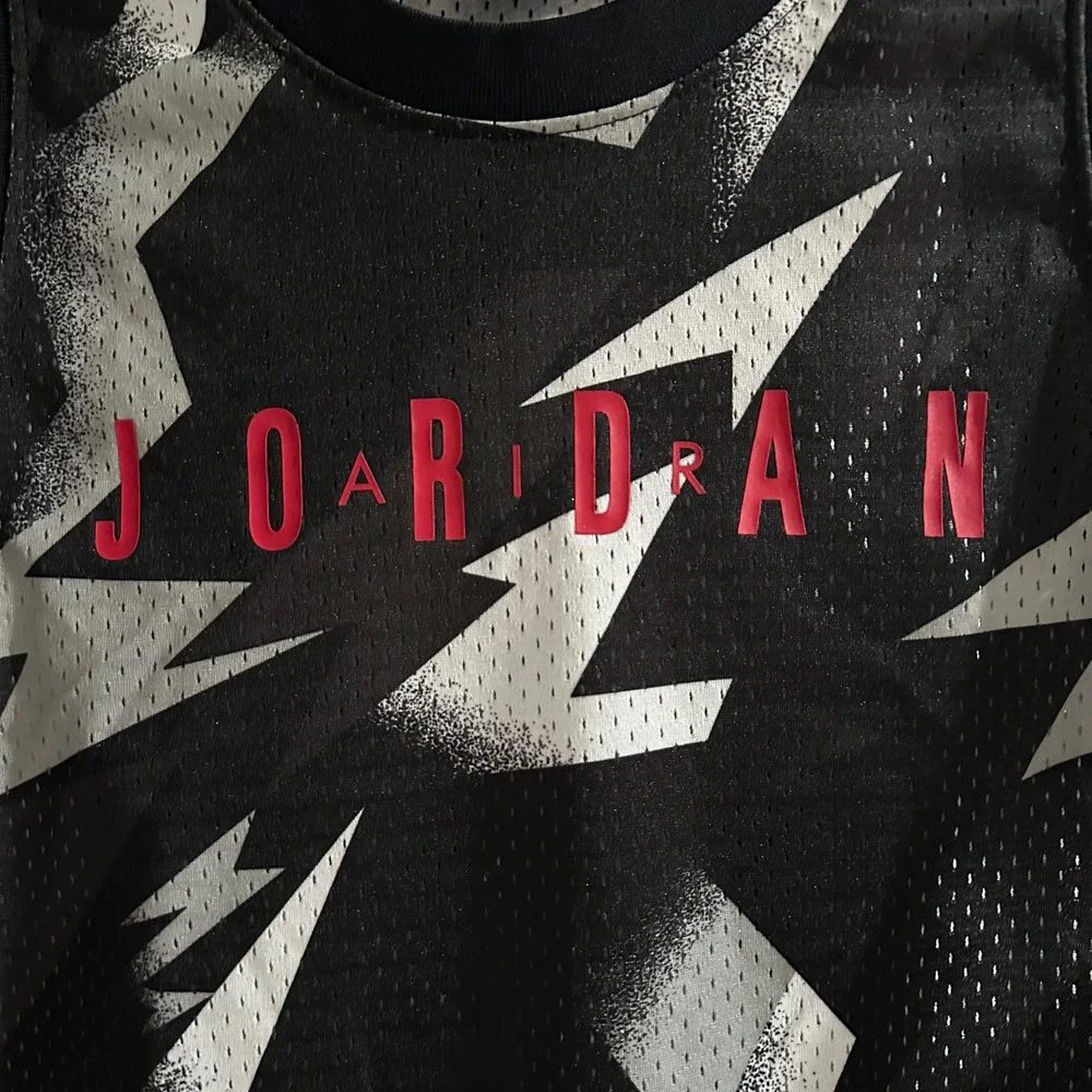 Nike‎ Jordan Jumpman Printed Jersey Basketball Small 23 Lightning Mesh